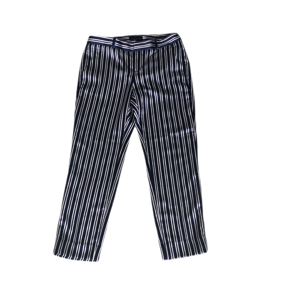 Banana Republic Avery Cropped striped Pants 2